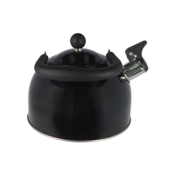 Czajnik wodny Berger z gwizdkiem sygnałowym, czarny, 2,2 litra