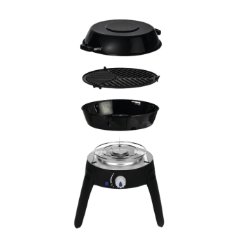 Grill gazowy Cadac Safari Chef 2 Lite, 50 mbar, zapłon piezoelektryczny.