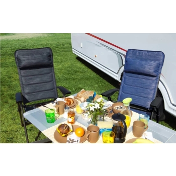 Fotel składany Berger Slimline antracyt