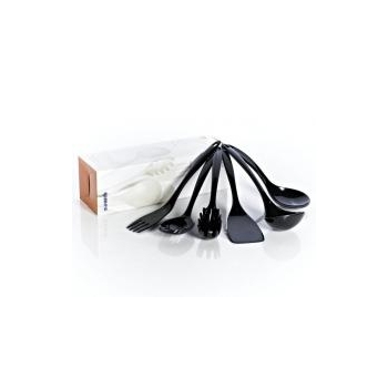 Zestaw Akcesoriów Kuchennych 6szt. Black Gimex